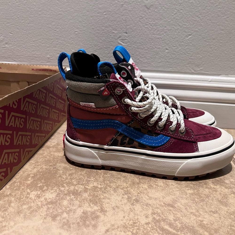 Vans Sk8-Hi MTE 2 Pomegranate Leopard VN0A5HZZA0B Size Mens 3.5 Womens 5